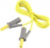 Voltcraft MSB-501 - Kabel pomiarowy żółty, 2 m