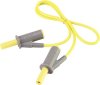 Voltcraft MSB-501 - Kabel pomiarowy żółty, 0,5 m