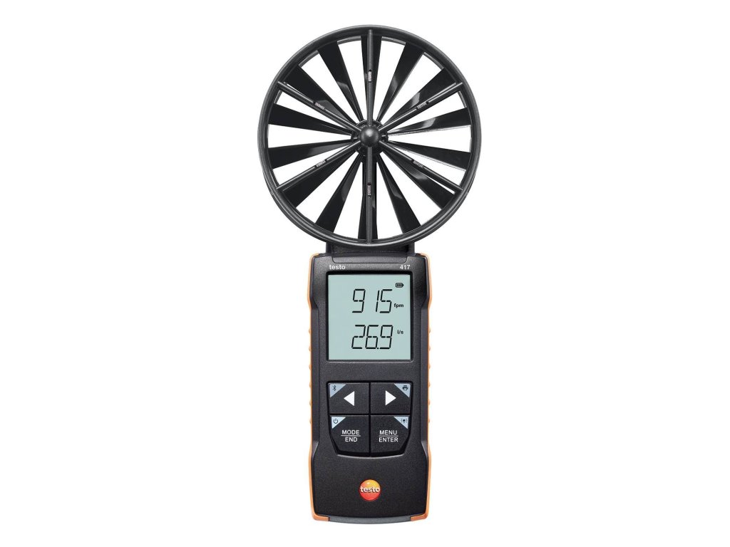 Testo 417 - Anemometr śmigłowy