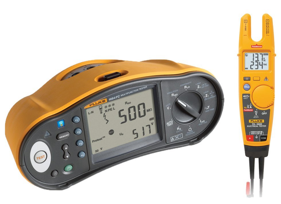 Fluke 1664FC SCH/T6PRO — Tester instalacji elektrycznych i piorunochronów