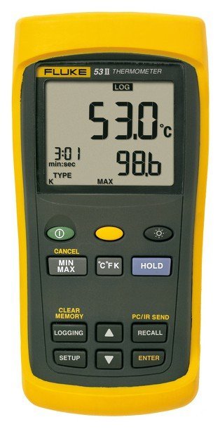 Fluke 53 IIB — termometr dotykowy