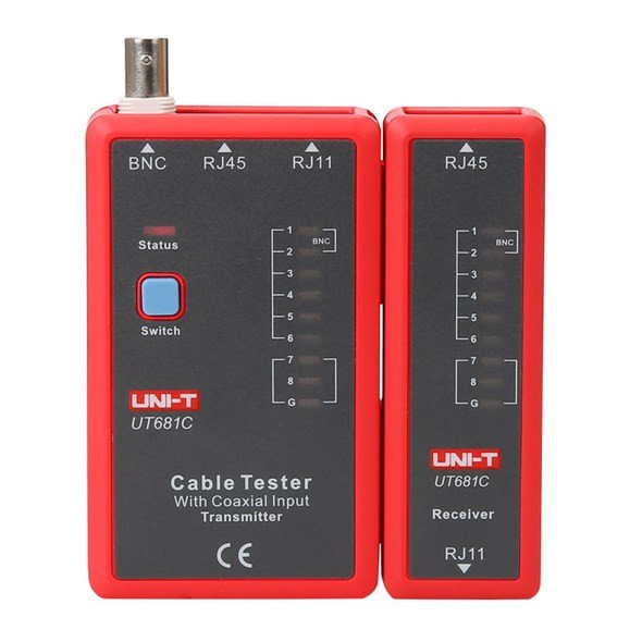 UNI-T UT681C (RJ45, RJ11, BNC) - Tester okablowania