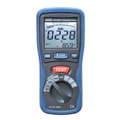 CEM DT-5505 - Tester izolacji