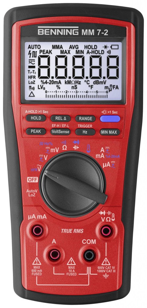 Benning MM 7-2 - Multimetr cyfrowy