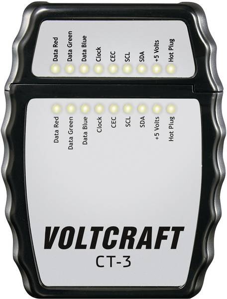 Voltcraft CT-3 - Tester do kabli HDMI typu A