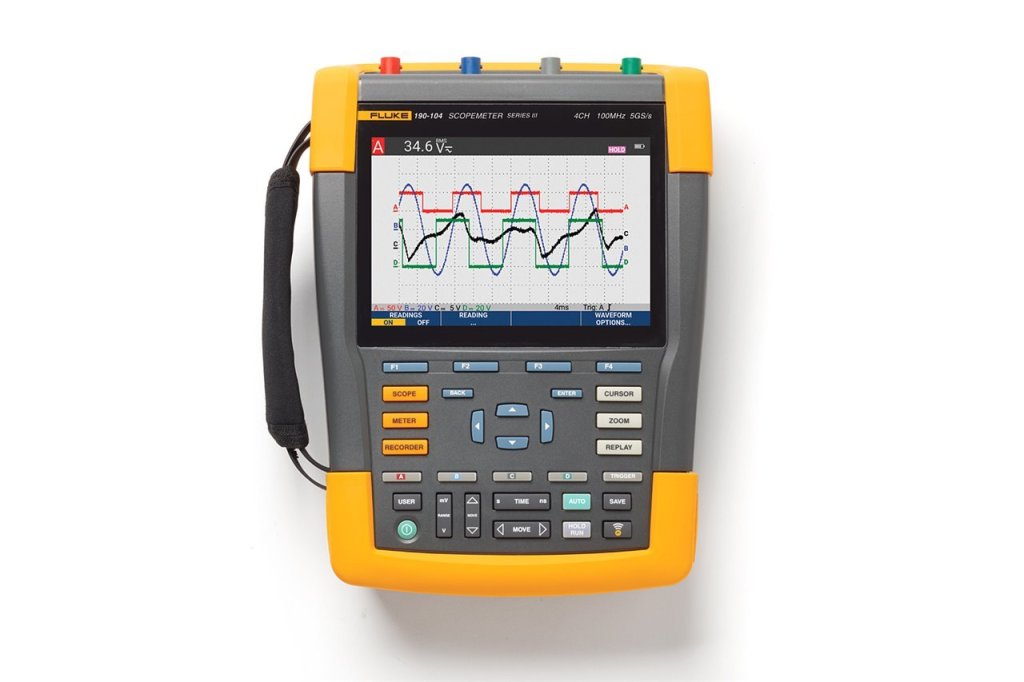Fluke 190-104-III-S - cyfrowy oscyloskop przenośny