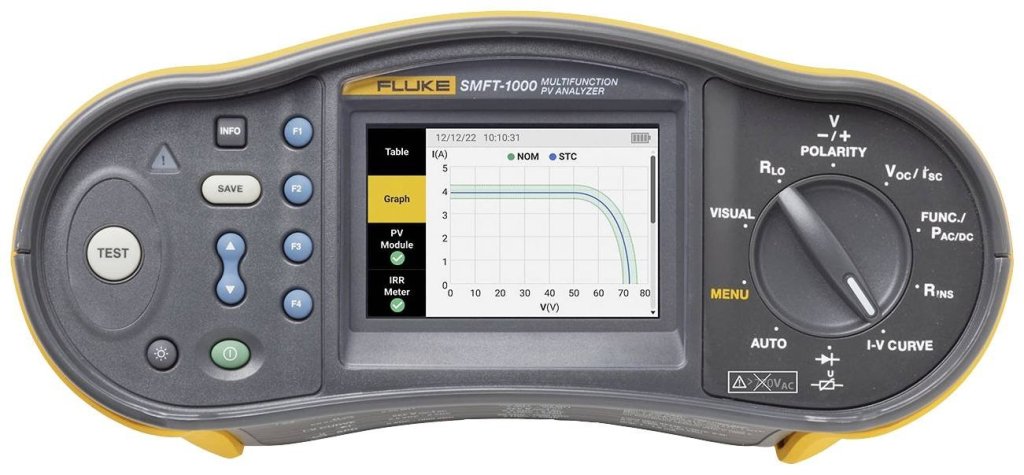 Fluke SMFT-1000 PRO - Wielofunkcyjny tester paneli słonecznych