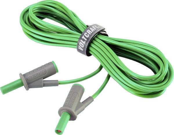 Voltcraft MSB-501 - Kabel pomiarowy zielony, 5 ma