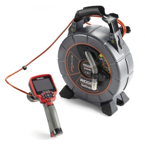 RIDGID SeeSnake microReel + CA-350 (Ø 40 - 100/125 mm) - System kamer inspekcyjnych