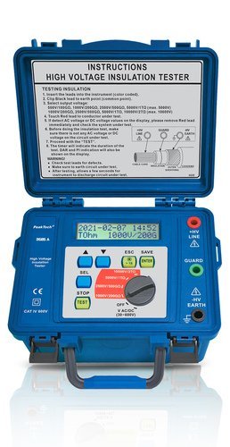 PeakTech P2685A - Tester izolacji z napięciem testowym 1.000 - 10.000 V